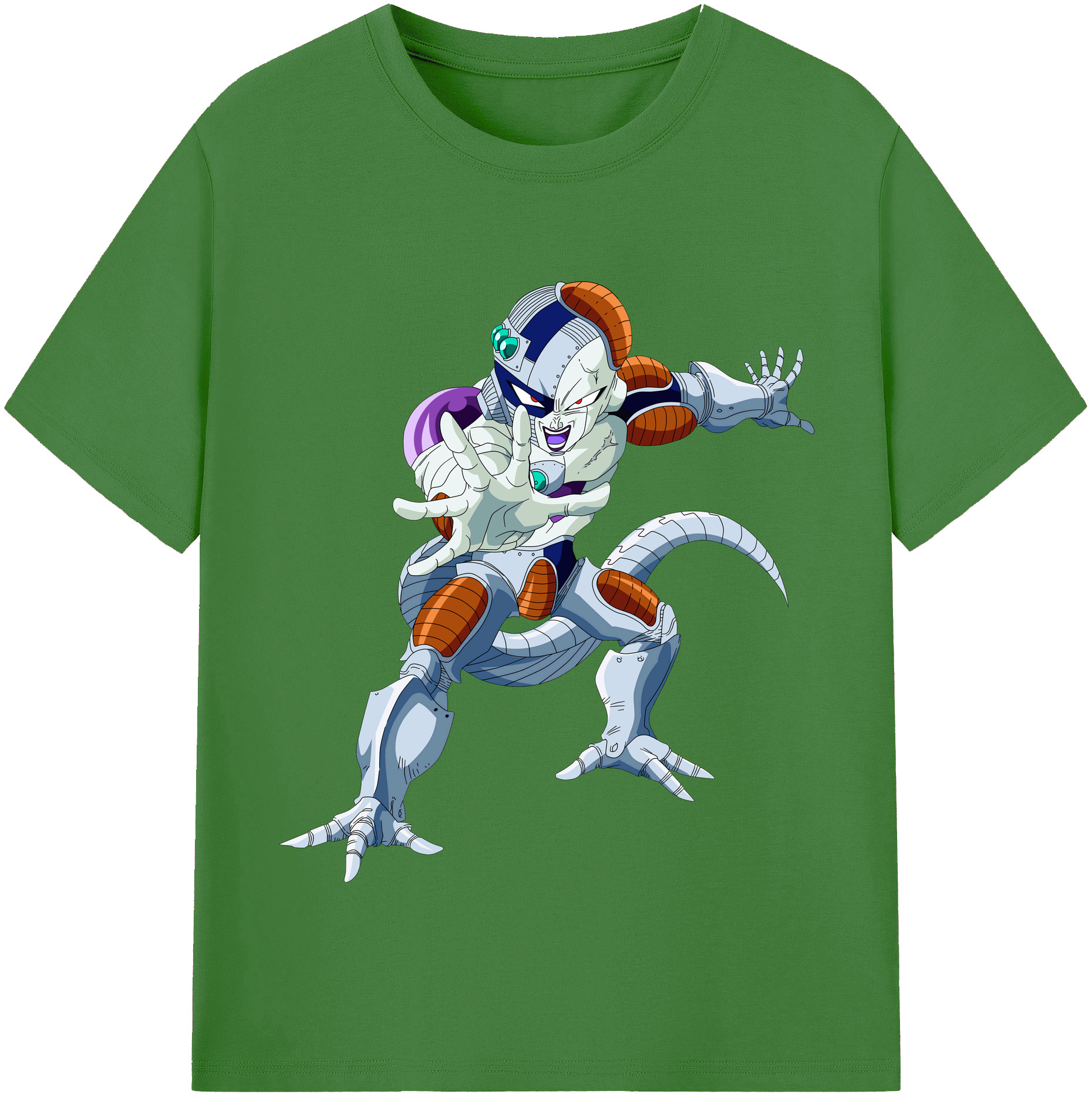 （画像用） ドラゴンボール フリーザ DRAGON BALL Frieza レディースカジュアルプリントTシャツ（綿100％）